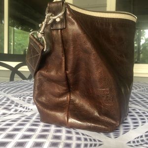 Rough and Tumble Medium Leather Duffle Bag